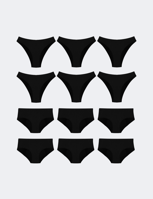 PACK PERIOD UNDERWEAR 9+ 3